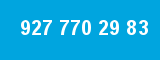 927 770 29 83 927 770 29 83